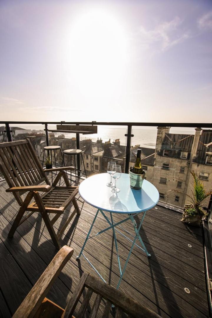 Ferienwohnung The Sunrise Penthouse Hastings Exterior foto